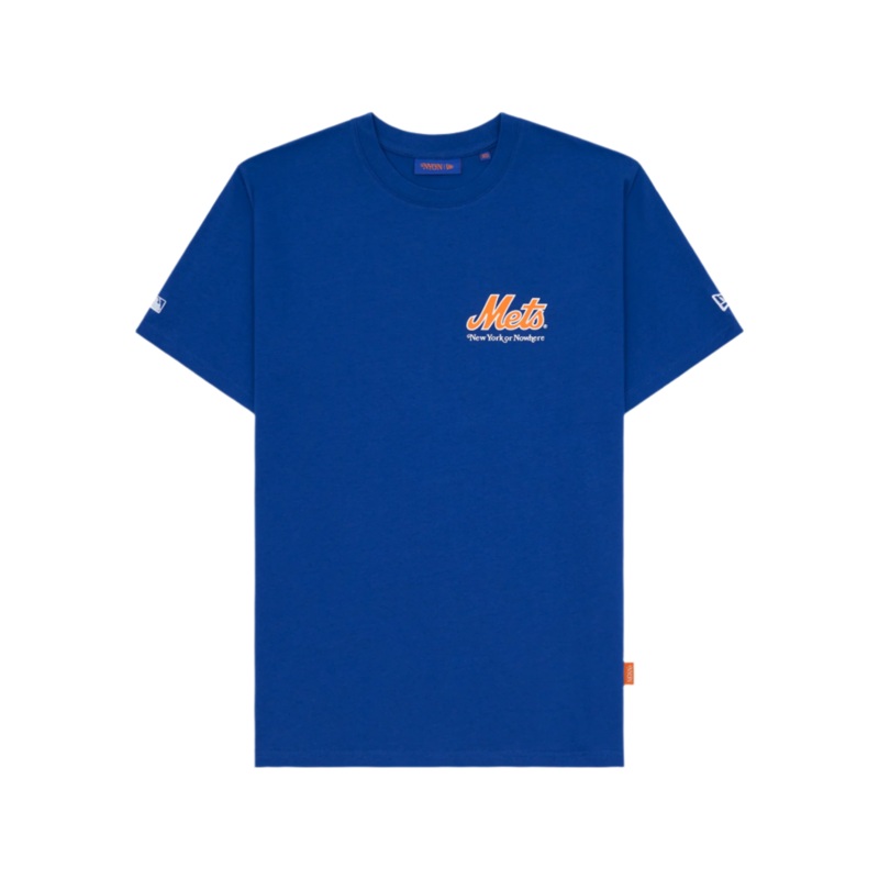 New York or Nowhere x New York Mets Light Royal Logo T-Shirt XS
