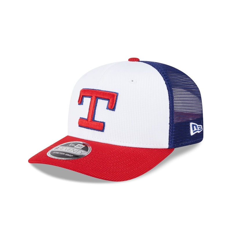 Texas Rangers 2025 Batting Practice 9SEVENTY Trucker Hat One Size