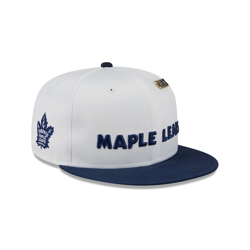 Toronto Maple Leafs Spring Satin 59FIFTY Fitted Hat 7