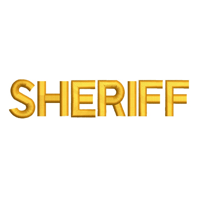 Wording of Sheriff Default Title One Size
