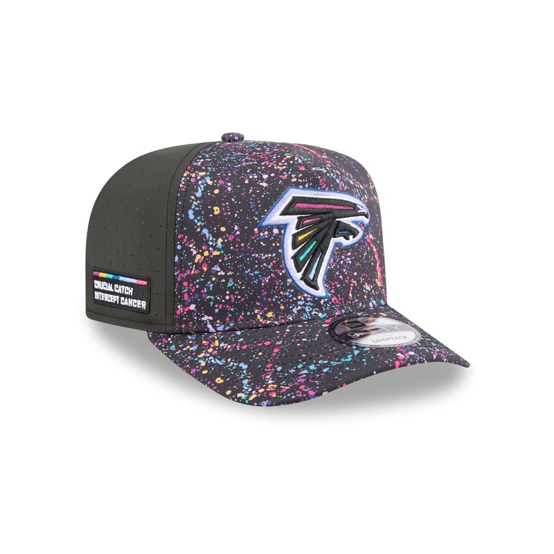 Atlanta Falcons 2025 Crucial Catch 9FIFTY A-Frame Snapback Hat One Size