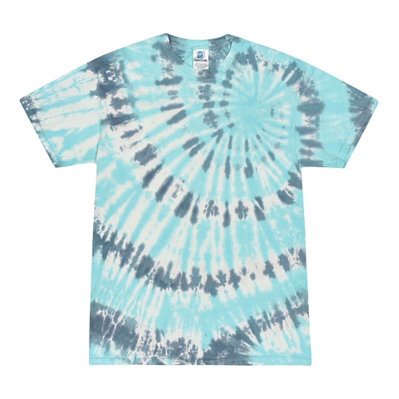 Colortone 1000 Multi-Color Tie-Dyed T-Shirt – Coral Reef Coral Reef S