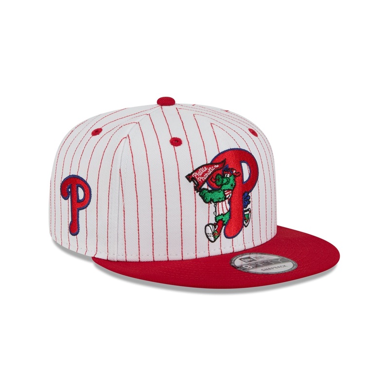Philadelphia Phillies Deceptor Pinstripe 9FIFTY Snapback Hat One Size