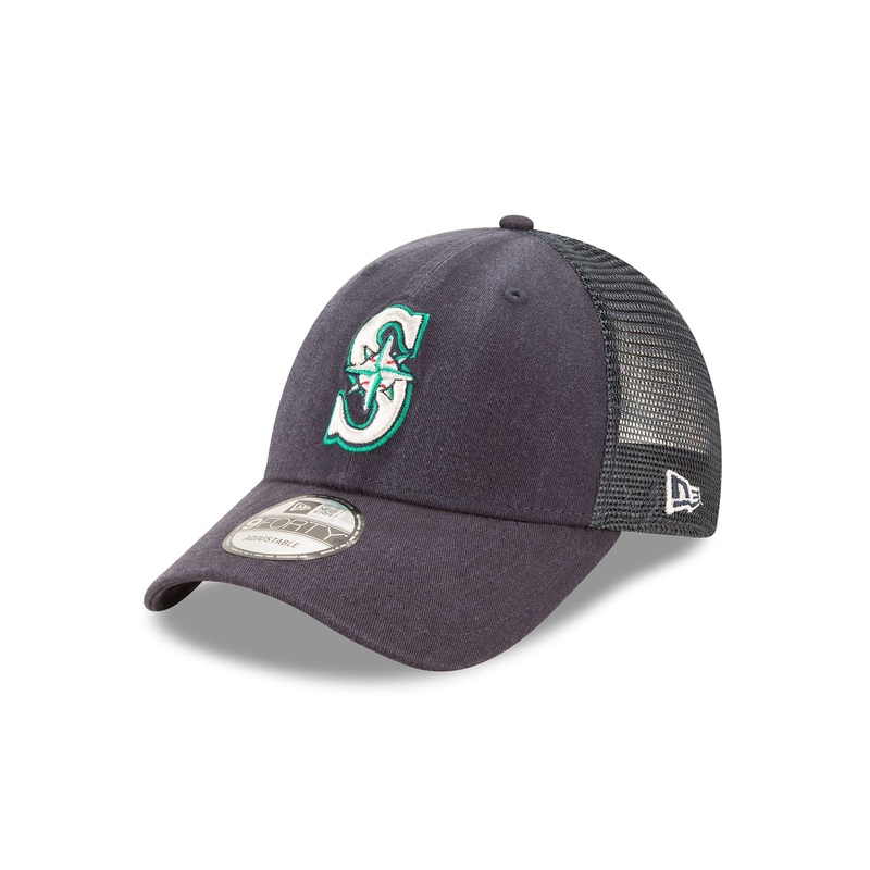 Seattle Mariners 9FORTY Trucker Hat One Size