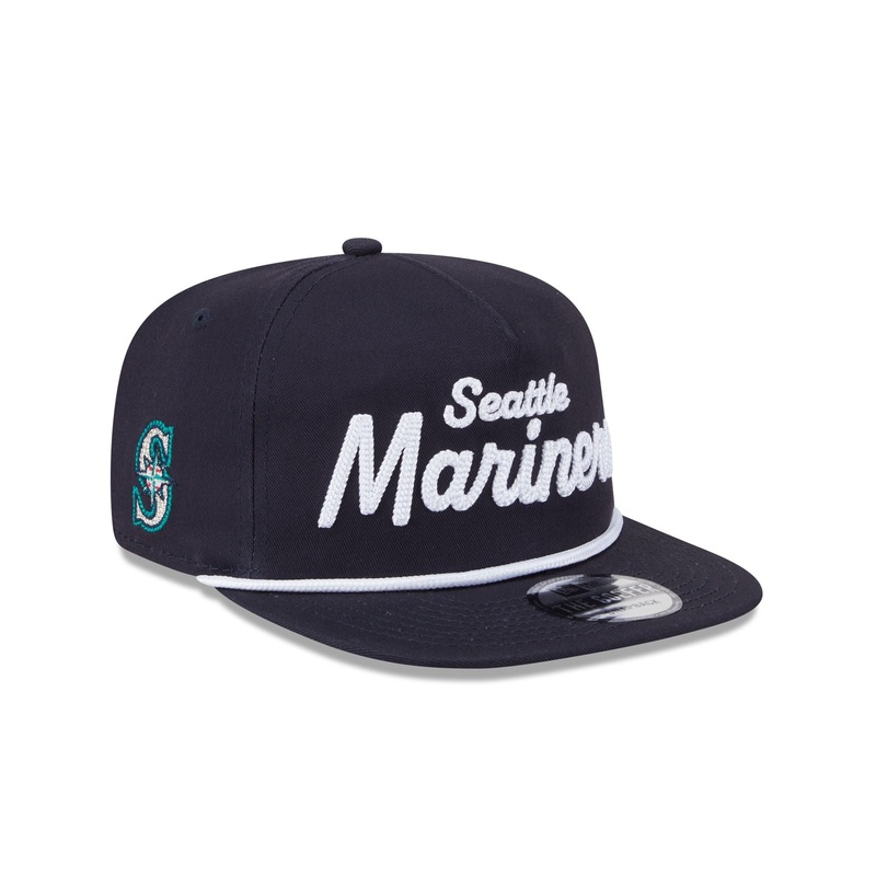 Seattle Mariners Team Text Golfer Hat One Size