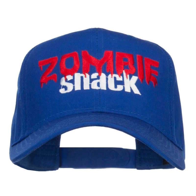 Zombie Snack Embroidered Twill Cap Royal One Size