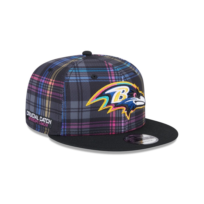Baltimore Ravens 2024 Crucial Catch 9FIFTY Snapback Hat One Size