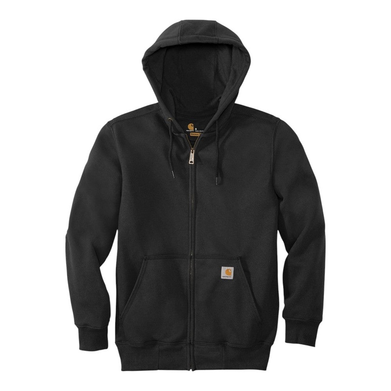 Carhartt CT100614 – Rain Defender Paxton Heavyweight Hooded Zip-Front Sweatshirt Black S