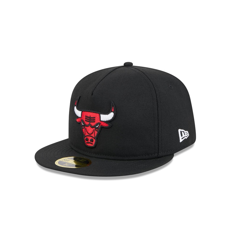 Chicago Bulls Boho Wool Retro Crown 59FIFTY Fitted Hat 7