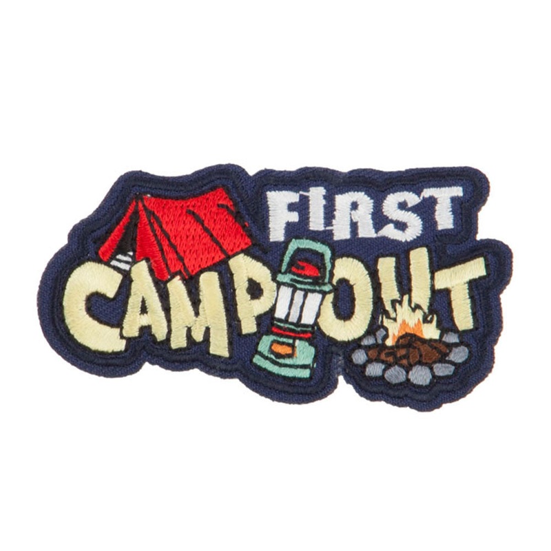 First Camping Patches Navy One Size