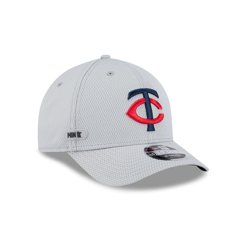 Minnesota Twins 2025 Clubhouse Gray 9FORTY M-Crown Snapback Hat One Size