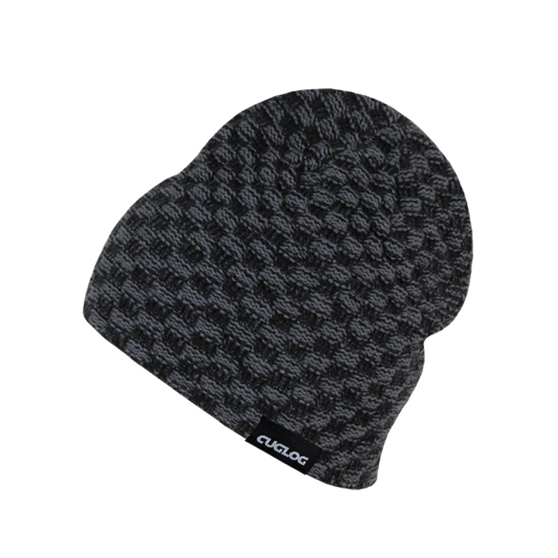 Ngauruhoe Soft Beanie, Knit Cap – Cuglog K037 Black