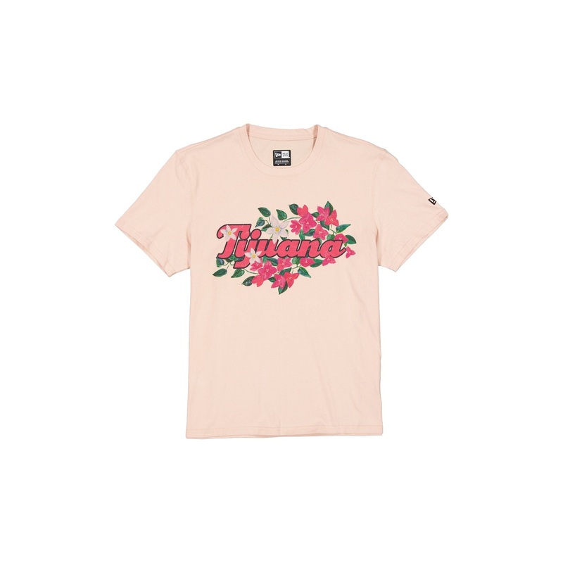Toros de Tijuana Pale Pink Floral T-Shirt S