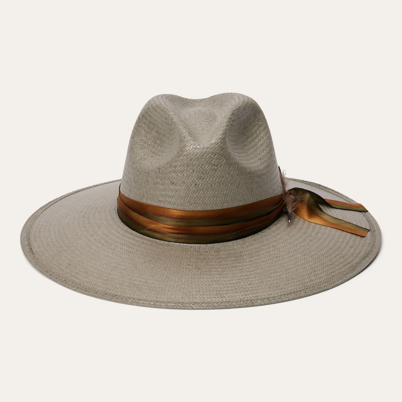 Caelus Straw Fedora Seafoam S