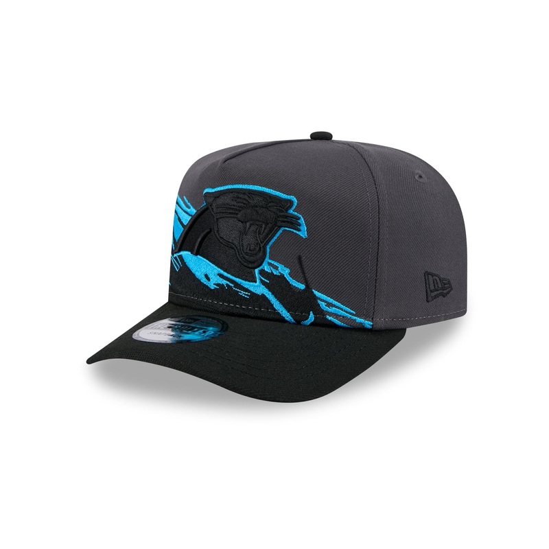 Carolina Panthers Graphite Brushstroke Golfer Hat One Size