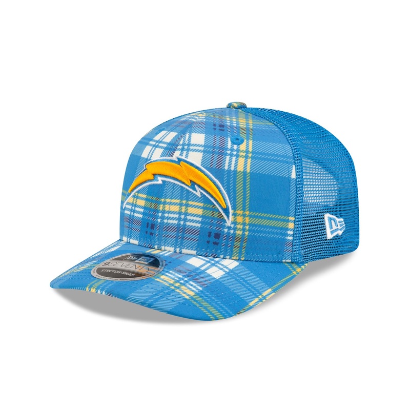 Los Angeles Chargers 2024 Sideline Statement 9SEVENTY Stretch-Snap Hat One Size
