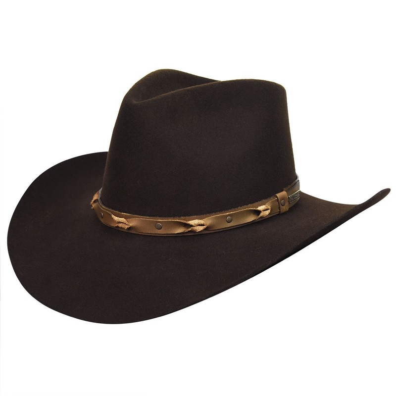Navarro 2X Cowboy Western Hat Black 6 5/8