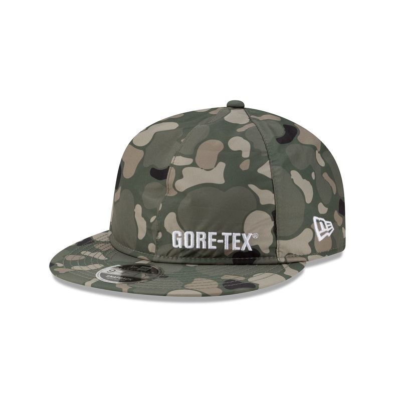 New Era Cap Gore-Tex Outdoor Camo Retro Crown 9FIFTY Strapback Hat One Size