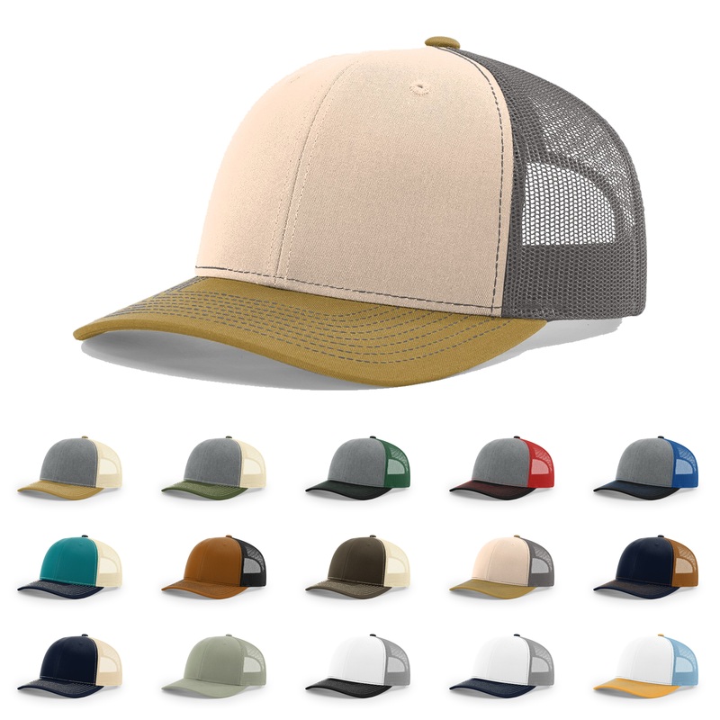 Richardson 112 Trucker Hat – NEW Colors Quarry