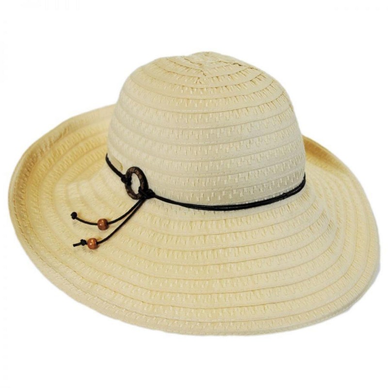 Safari Ribbon Sun Hat NATURAL ONE SIZE FITS MOST