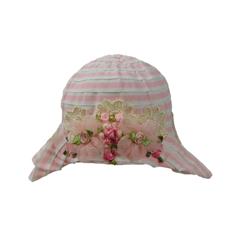 Vintage Summer Hat for Girls 2-5yrs
