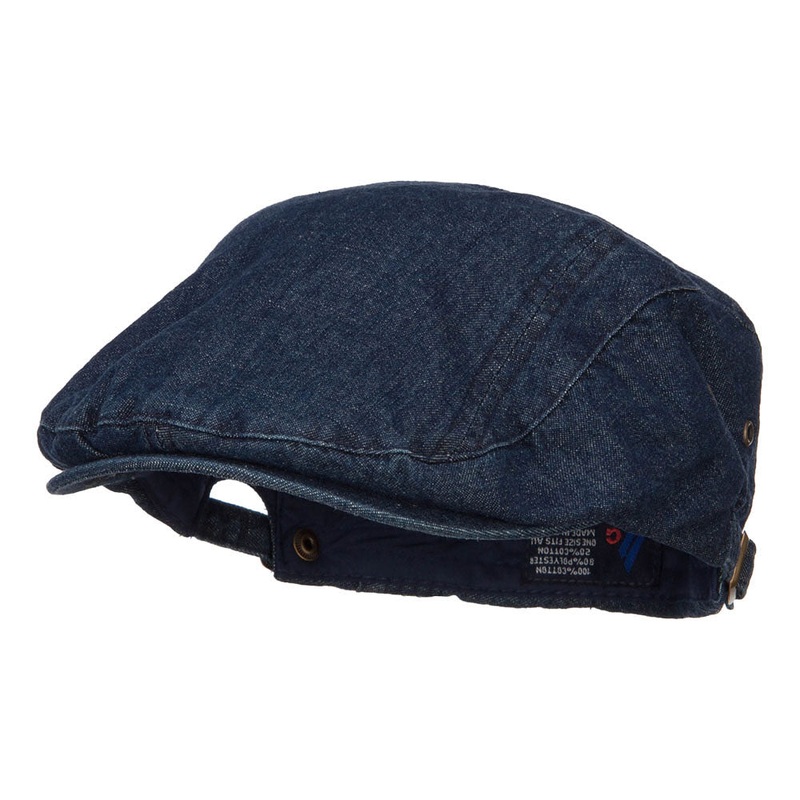 Washed Denim Ivy Cap Denim Navy One Size