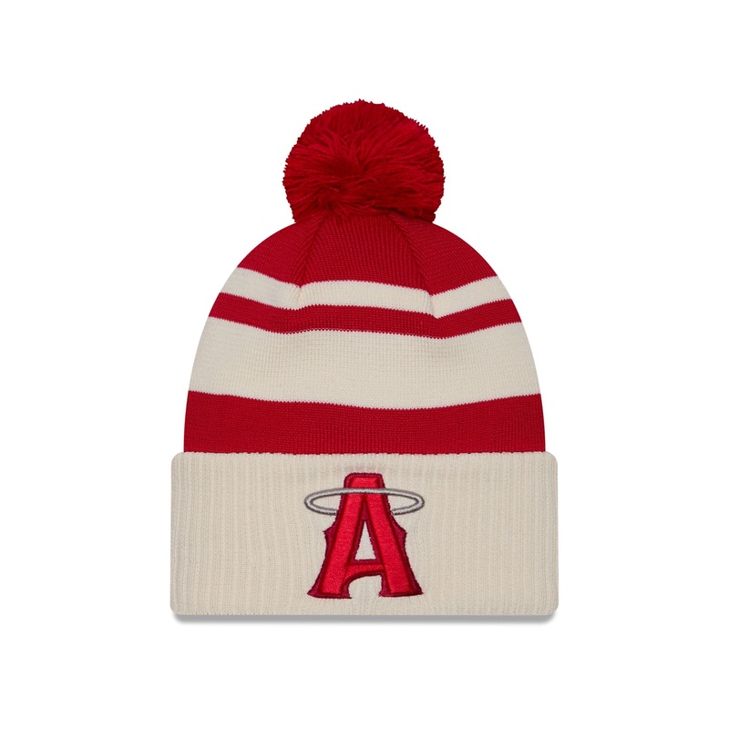 Los Angeles Angels City Connect Pom Knit Hat One Size