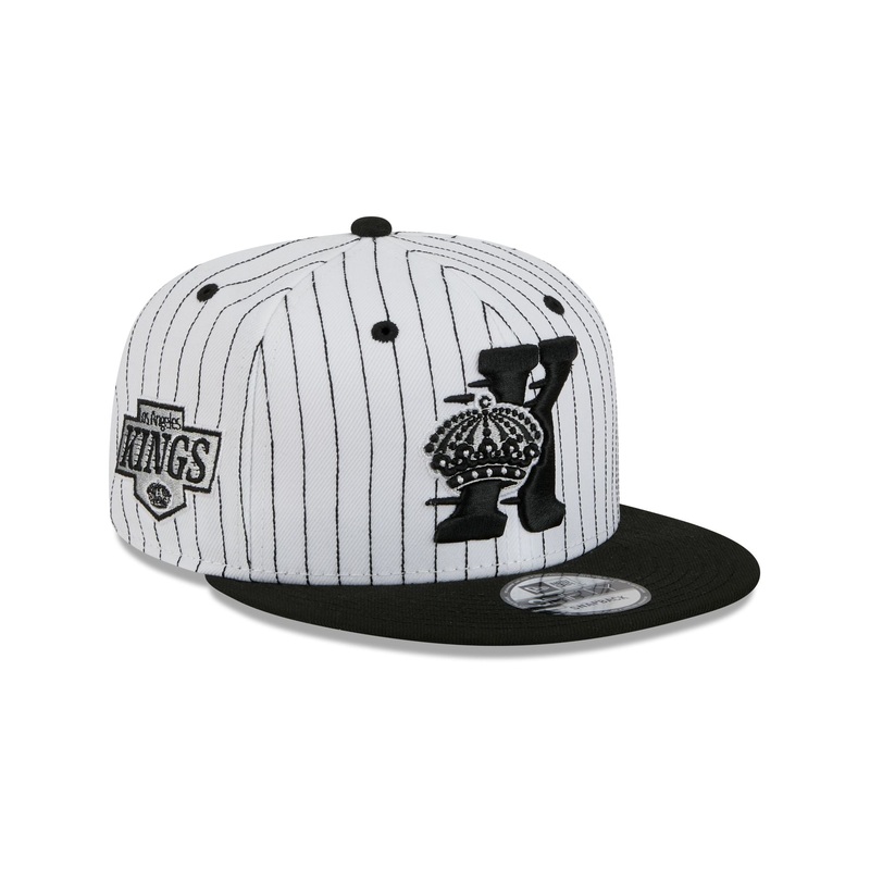 Los Angeles Kings Deceptor Pinstripe 9FIFTY Snapback Hat One Size