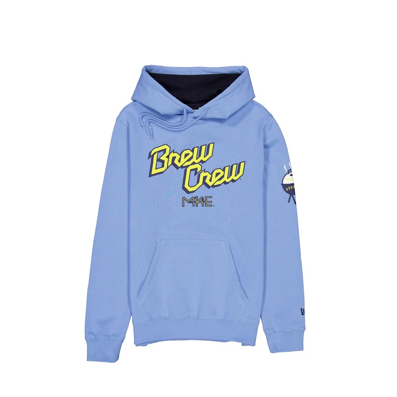 Milwaukee Brewers City Connect Blue Hoodie S