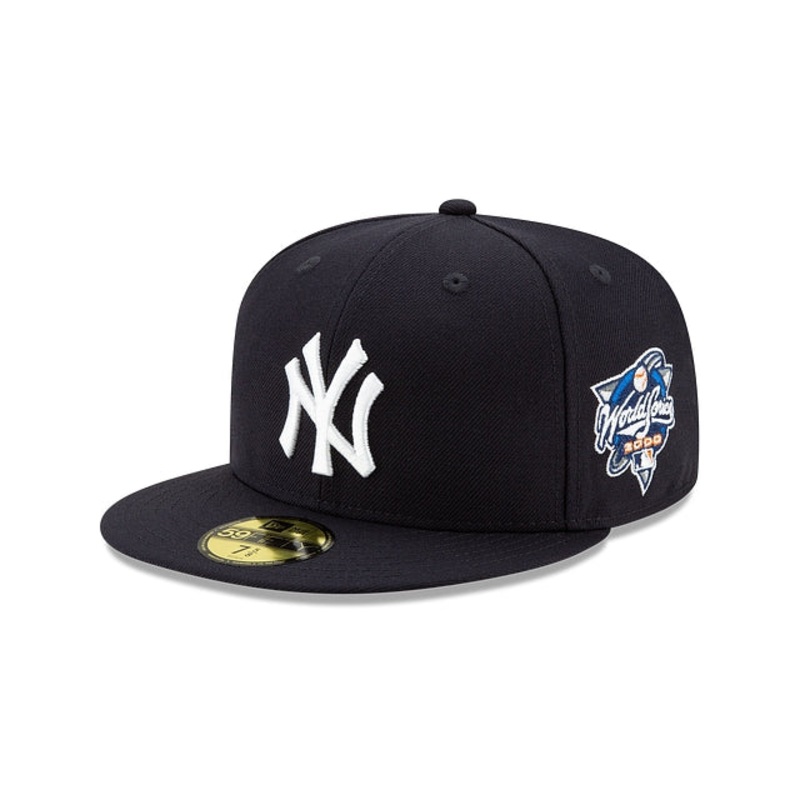 New York Yankees World Series Side Patch 59FIFTY Fitted Hat 6 7/8