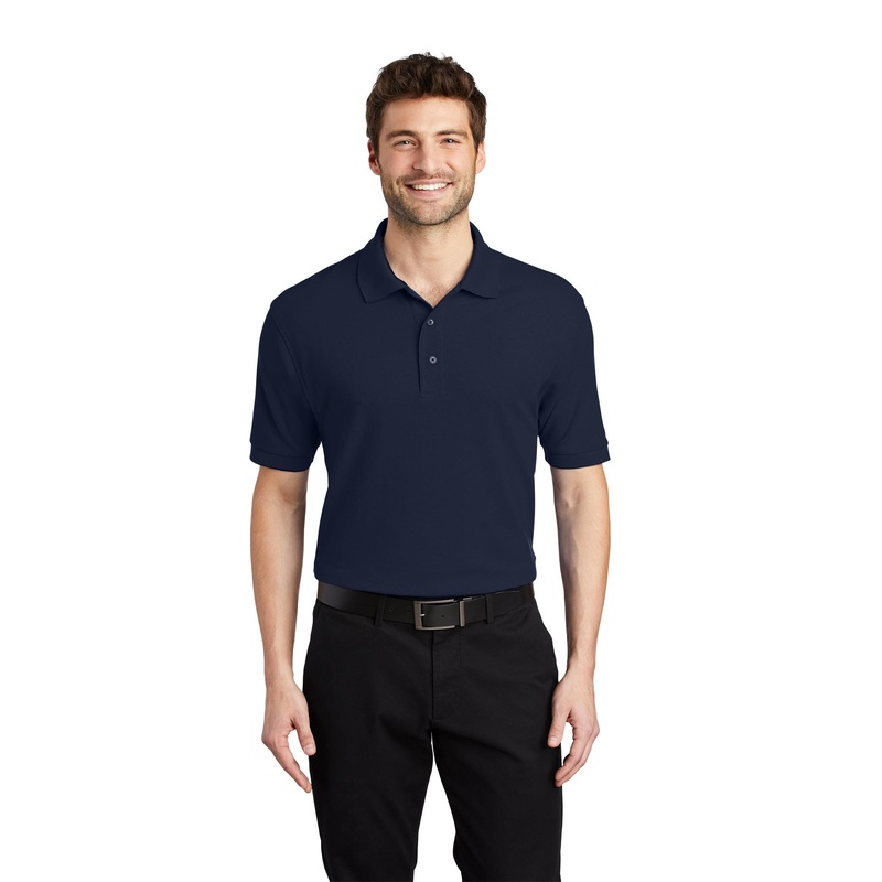Port Authority K500 Silk Touch Polo – Navy Navy XS