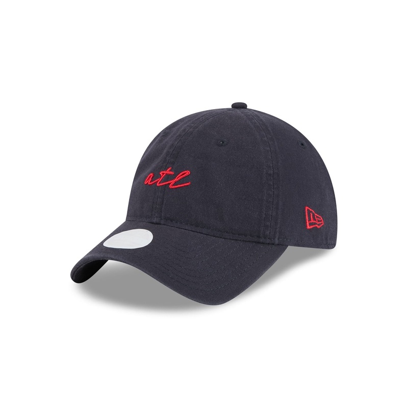 Atlanta Braves Women’s Script 9TWENTY Adjustable Hat One Size