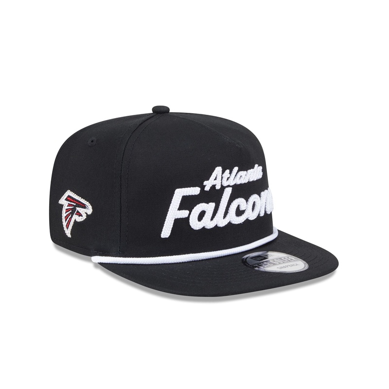 Atlanta Falcons Team Text Golfer Hat One Size