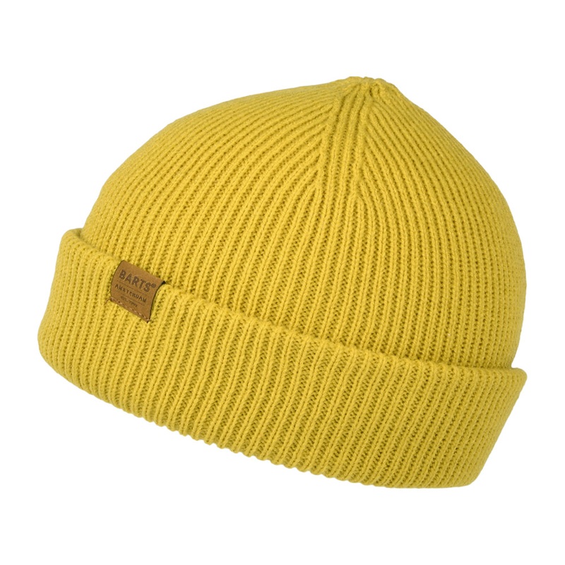 Barts Hats Kinyeti Fisherman Beanie Hat – Yellow 1-Size
