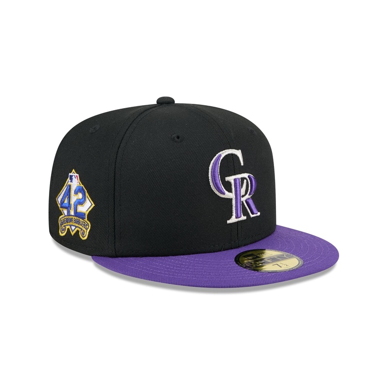Colorado Rockies Jackie Robinson Day 2025 59FIFTY Fitted Hat 7