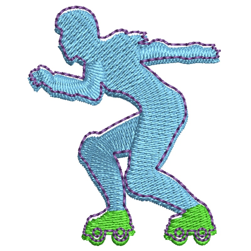 Girl With Skates Default Title One Size