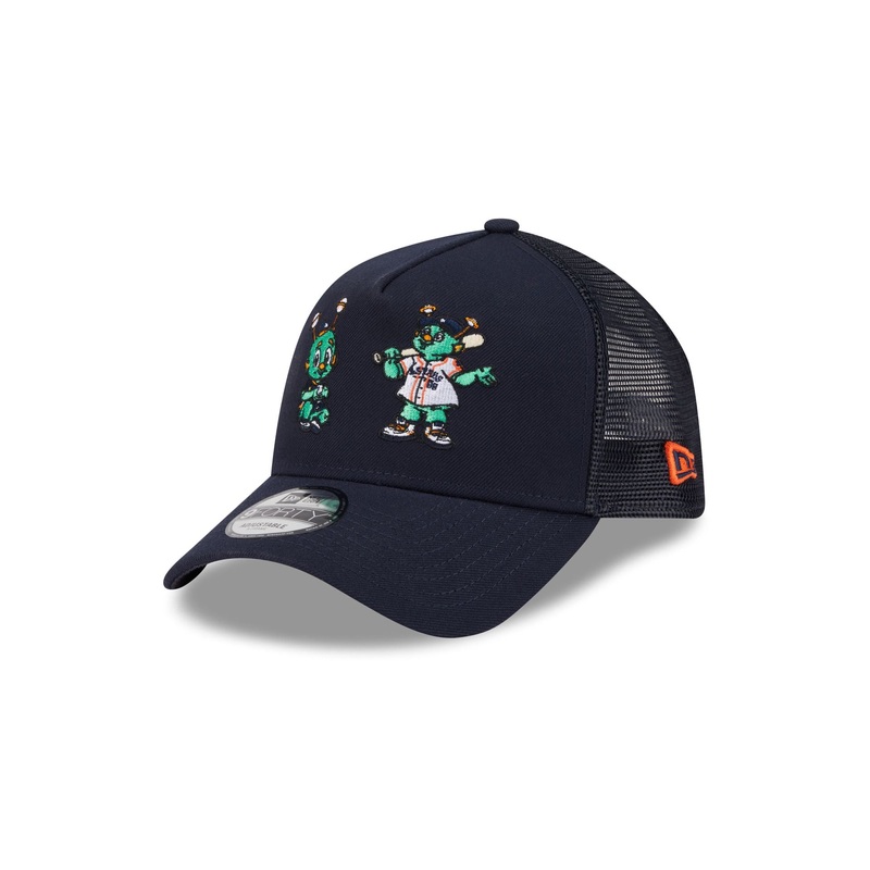 Houston Astros Generation Mascots 9FORTY A-Frame Trucker Hat One Size