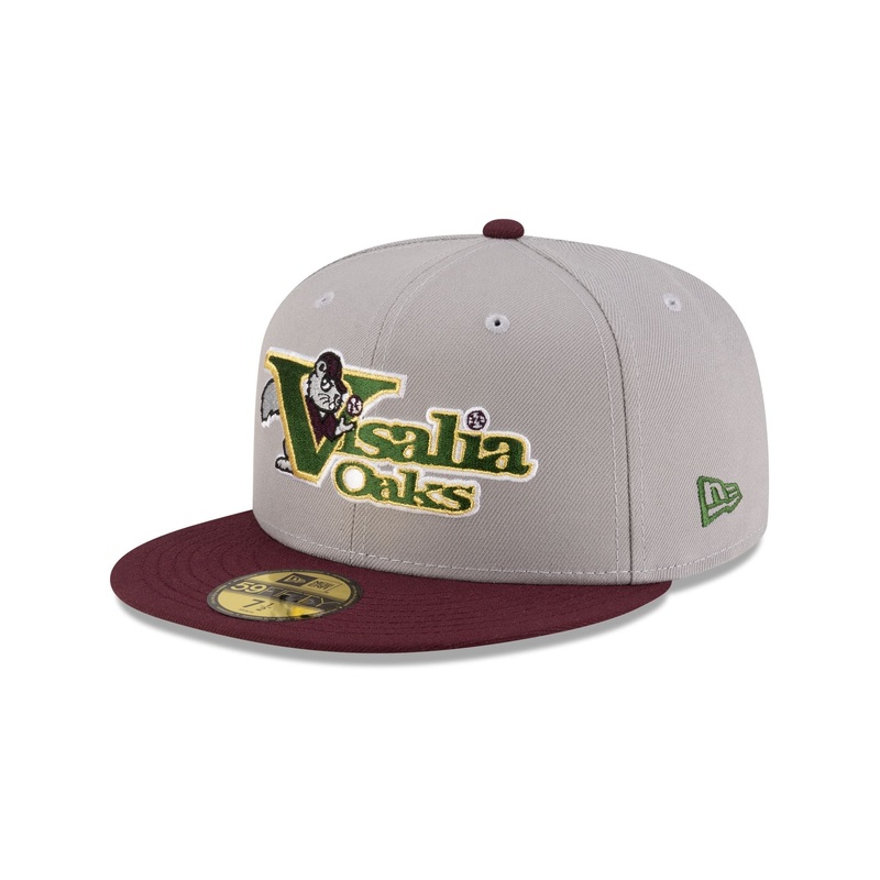 Just Caps Hometown Visalia Oaks 59FIFTY Fitted Hat 7