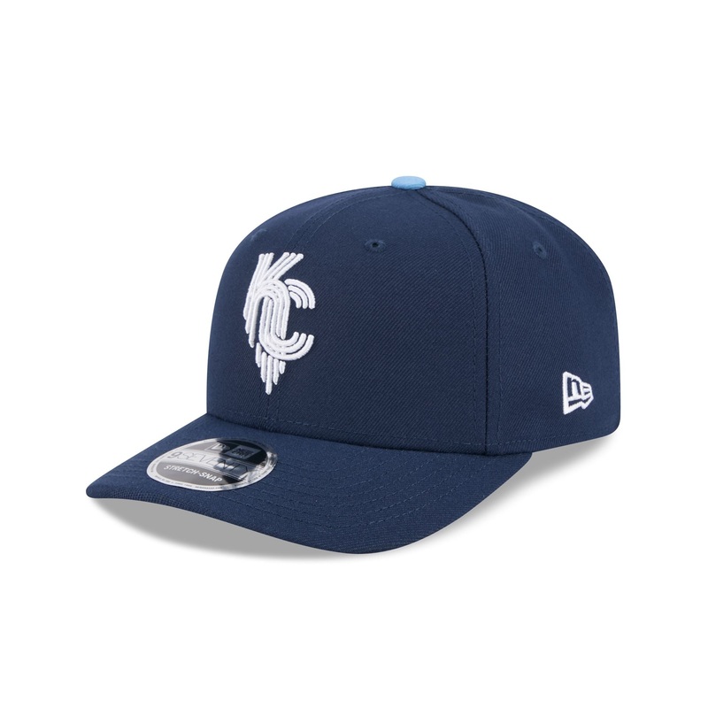 Kansas City Royals City Connect 9SEVENTY Stretch-Snap Hat One Size