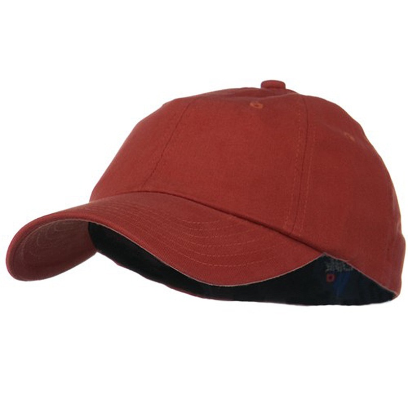 Light Brush Twill Fitted Cap Khaki One Size