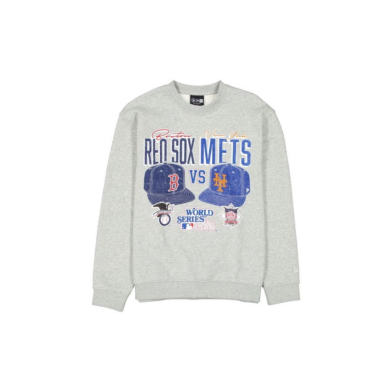 MLB 1986 World Series Sport Classics Gray Crewneck S