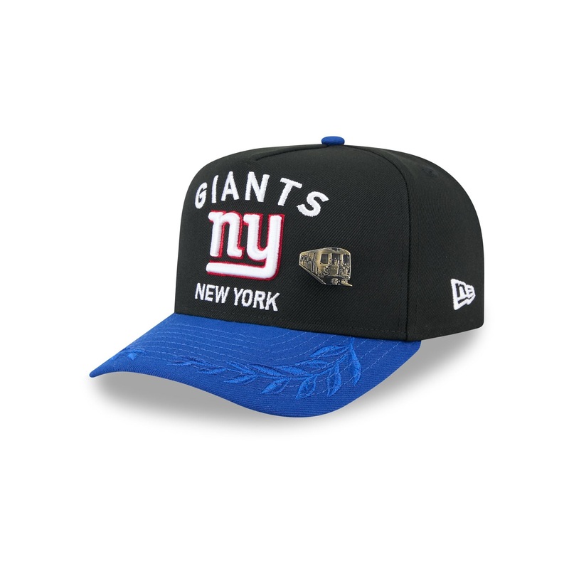 New York Giants 2025 Draft Black 59FIFTY A-Frame Fitted Hat 7