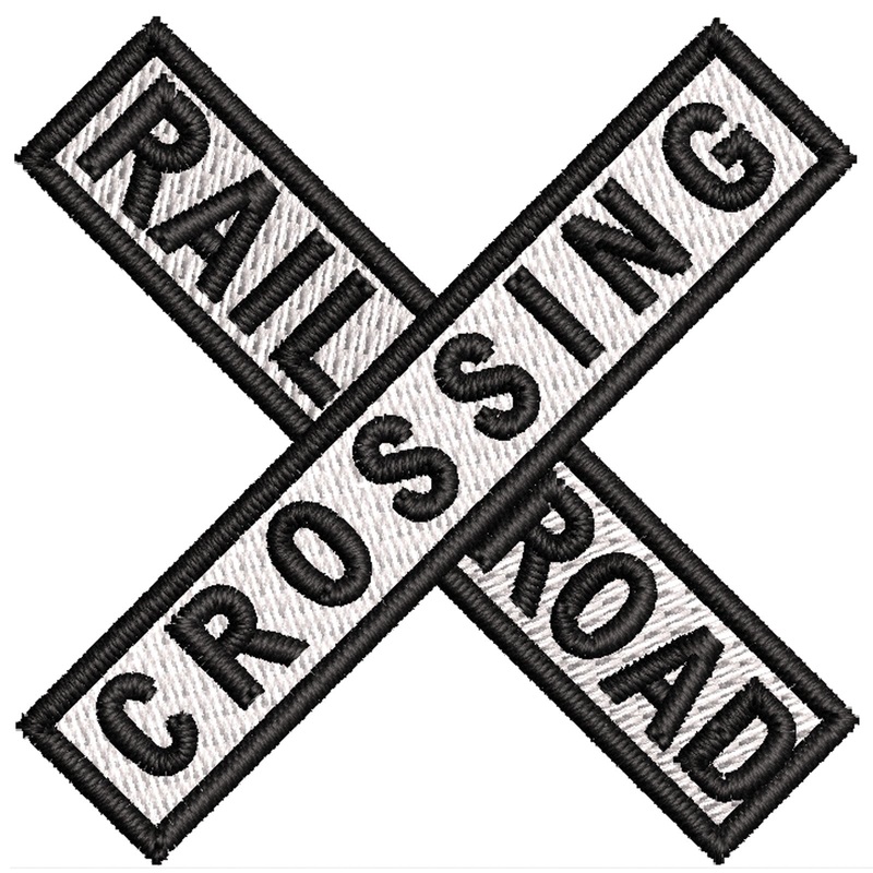 Railroad Crossing Railroad Crossing One Size