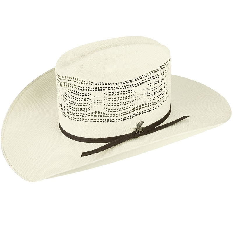 Ricker Cowboy Western Hat Natural 6 3/4