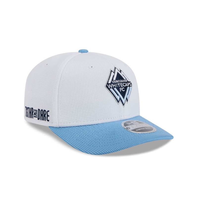 Vancouver White Caps FC 2025 Jersey Hook 9SEVENTY Stretch-Snap Hat One Size