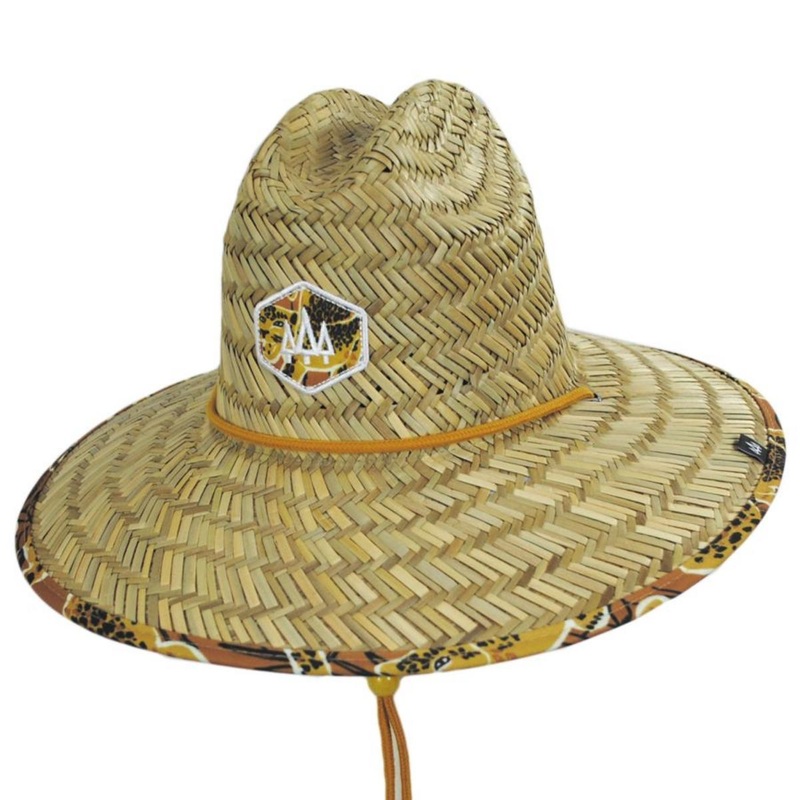 Youth Pounce Rush Straw Lifeguard Hat NATURAL YOUTH