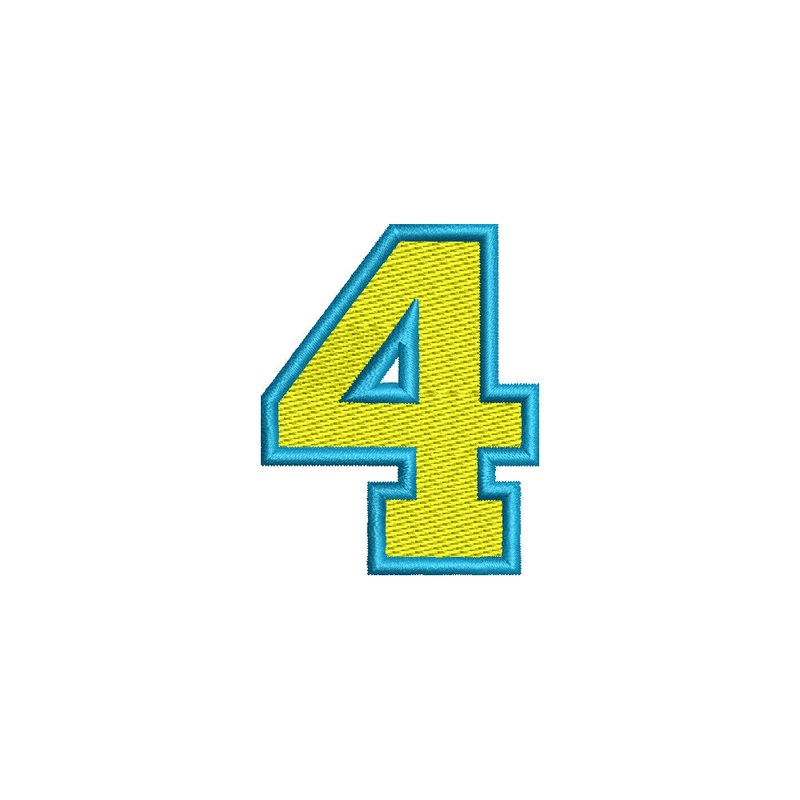 Athletic Number 4 Default Title One Size
