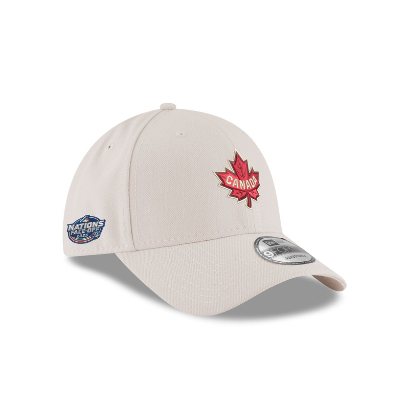 Canada 2025 4 Nations Face-Off Stone 9FORTY Adjustable Hat One Size