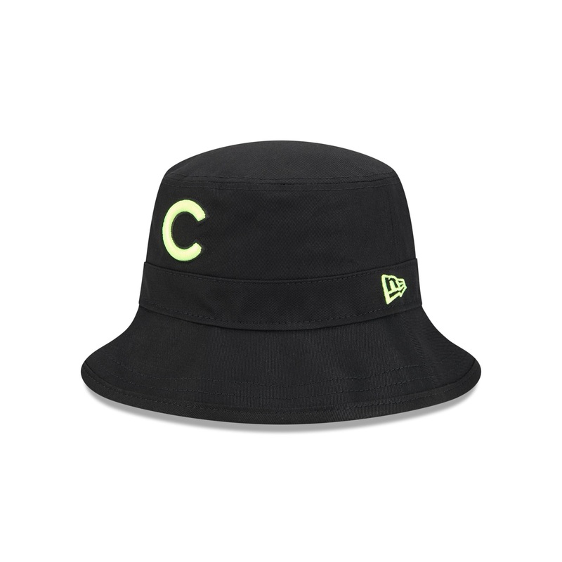 Chicago Cubs Hi Vis Doodle Bucket Hat S