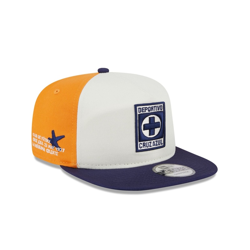 Cruz Azul Retro Logo Golfer Hat One Size
